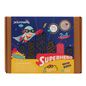 Set educational Kit de creatie 2-in-1 supererou